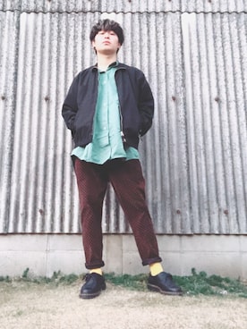 「STUSSY（ステューシー）のアイテム（その他アウター）」を使った、しーちゃん(C_CHANさん（メンズ・173cm）の冬コーディネート