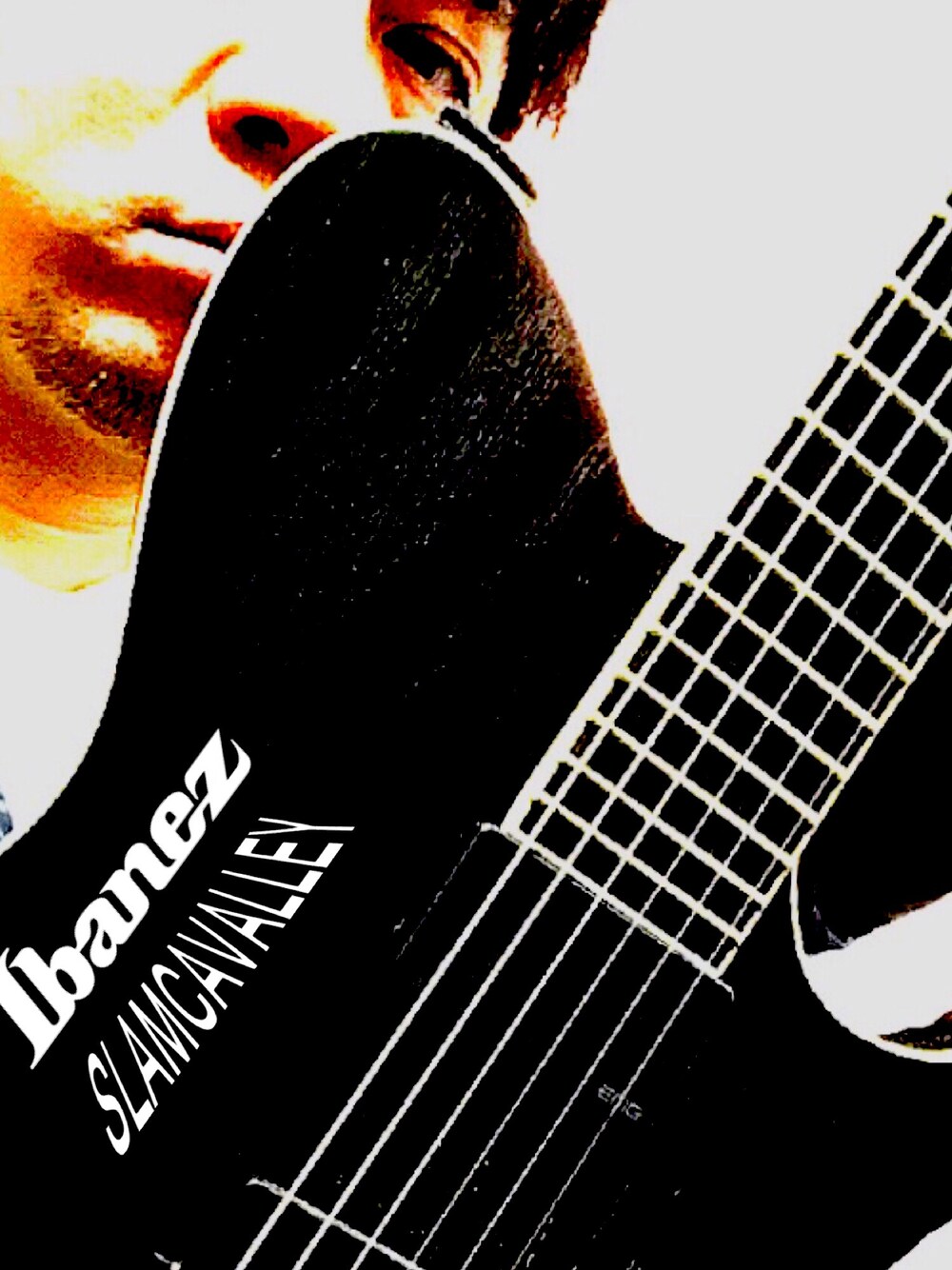 「ibanez エレキギター、Ibanez、バンドマン、ロック」｜「ibanezのアイテム（その他、ブラック系）」を使った、たけだかずと【相互フォロー】さん（メンズ・167cm）の春コーディネートの1枚目の写真