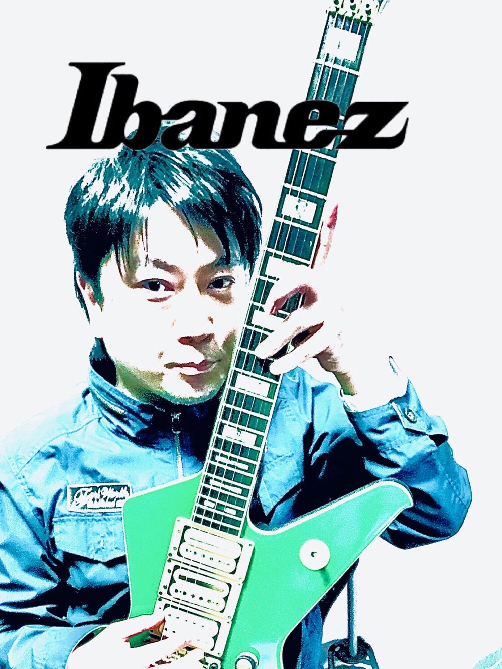 「ロック、バンドマン、Ibanez、DESTROYER」｜「Dickiesのアイテム（ブルゾン、グリーン系）」を使った、たけだかずと【相互フォロー】さん（メンズ・167cm）の春コーディネートの1枚目の写真