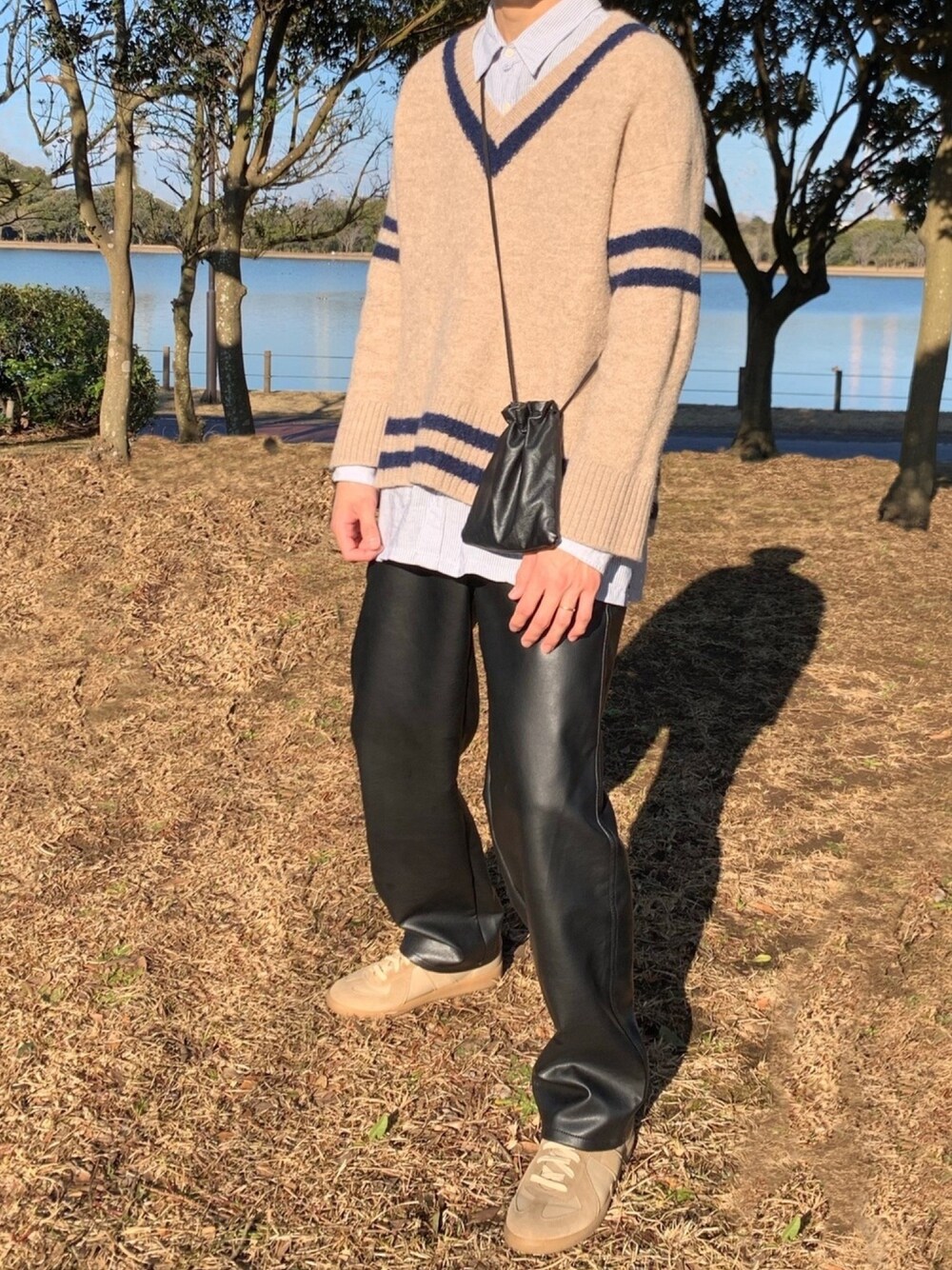 げんじさん着用 JieDa OVER V-NECK KNIT 【公式通販】