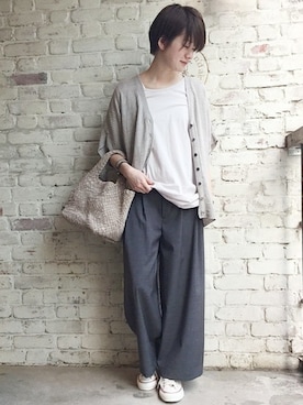 「JOURNAL STANDARD LUXE（ジャーナルスタンダード　ラックス）のアイテム」を使った、A.Kさん（レディース・161cm）の春コーディネート