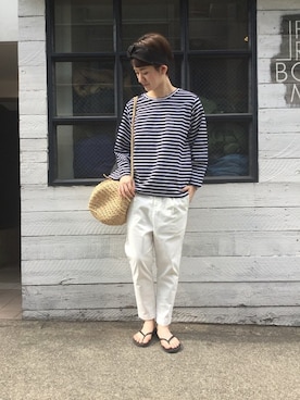 「JOURNAL STANDARD LUXE（ジャーナルスタンダード　ラックス）のアイテム」を使った、A.Kさん（レディース・161cm）の春コーディネート