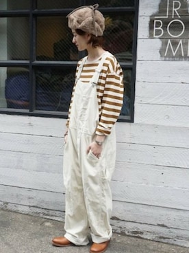 「JOURNAL STANDARD LUXE（ジャーナルスタンダード　ラックス）のアイテム（パンツ）」を使った、A.Kさん（レディース・161cm）の秋コーディネート