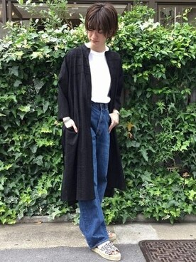 「JOURNAL STANDARD LUXE（ジャーナルスタンダード　ラックス）のアイテム（ワンピース/ドレス）」を使った、A.Kさん（レディース・161cm）の春コーディネート