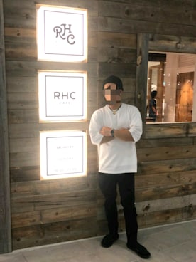 「RHC」｜*ryotagonia.さん（メンズ・168cm）の夏コーディネート