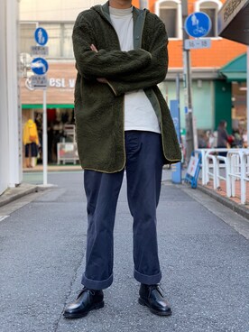 「アイテム（その他アウター）」を使った、kyosukeさん（メンズ・181cm・20代）の秋コーディネート