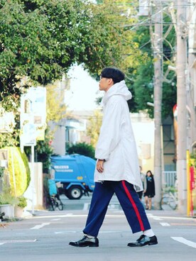 「アイテム（その他アウター）」を使った、kyosukeさん（メンズ・181cm・20代）の秋コーディネート