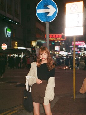 🍨𝕂𝔸𝕐𝔸 さん（レディース・167cm）の冬コーディネート