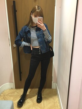 「Jack Willsのアイテム」を使った、🍨𝕂𝔸𝕐𝔸 さん（レディース・167cm）の冬コーディネート