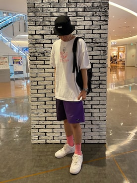 城　京平さん（メンズ・173cm）の夏コーディネート