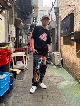 城　京平さん（メンズ・173cm）の夏コーディネート