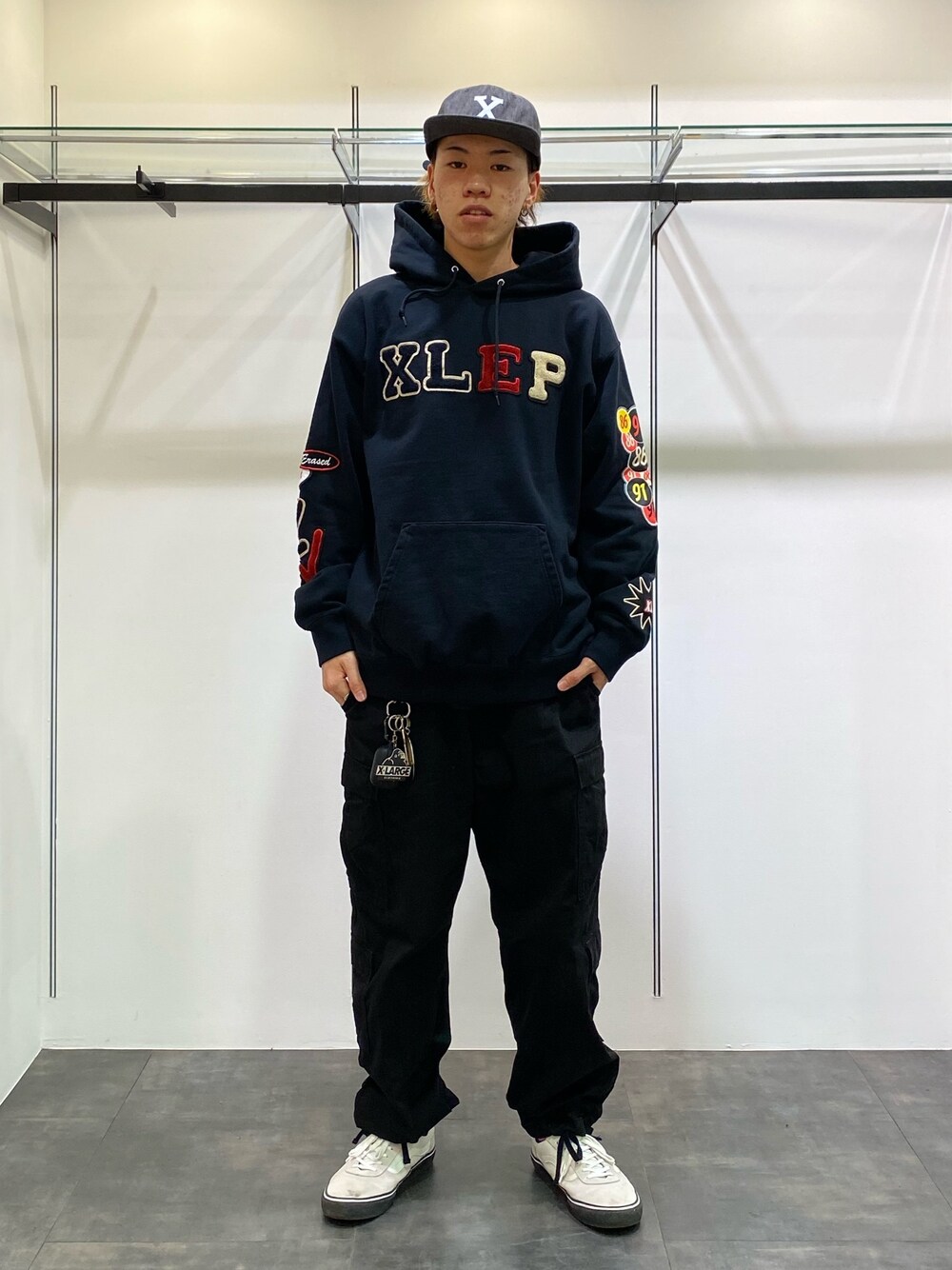 XLARGE（エクストララージ）の「XLARGE × ERASED XLEP PULLOVER HOODED 