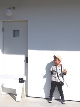 kanさん（キッズ・100cm）の秋コーディネート