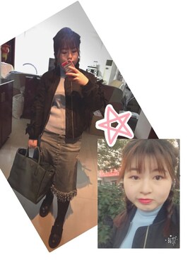 Etoileさん（レディース・155cm）の冬コーディネート