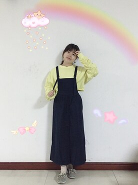 「Another Edition」｜「アイテム（スウェット）」を使った、Etoileさん（レディース・155cm）の秋コーディネート