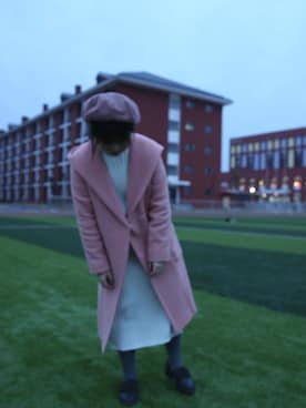 「DEICY（デイシー）のアイテム（その他アウター）」を使った、Etoileさん（レディース・155cm）の冬コーディネート