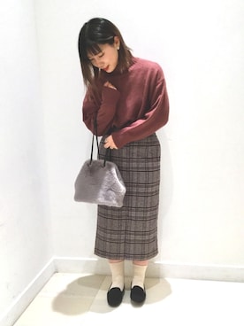 クルミさん(レディース・161cm)の秋コーディネート