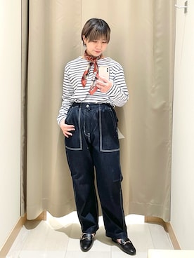 クルミさん（レディース・161cm）の春コーディネート