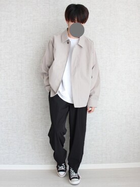 「アイテム（ピアス（片耳用））」を使った、Laitoさん（メンズ・170cm）の夏コーディネート