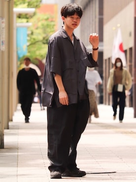 「stein」｜「アイテム（その他）」を使った、Laitoさん（メンズ・170cm）の春コーディネート