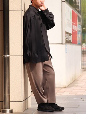 「stein」｜「アイテム（その他）」を使った、Laitoさん（メンズ・169cm）の春コーディネート