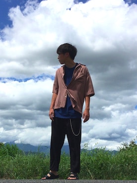 「Alexandros」｜とっちさん（メンズ・170cm）の夏コーディネート