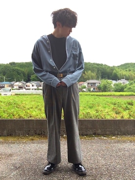 とっちさん（メンズ・171cm）の夏コーディネート