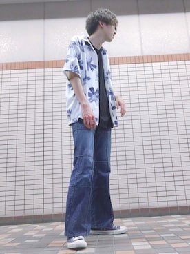 とっちさん（メンズ・171cm）の夏コーディネート