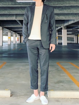 Uniqlo ユニクロ のスリッポンを使ったメンズ人気ファッションコーディネート Wear
