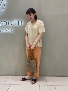 宍戸 里帆さん(レディース・157cm)の夏コーディネート