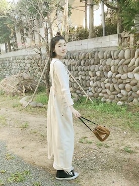 RYOKO Yuhasaさん(レディース・172cm)の春コーディネート