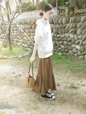 RYOKO  Yuhasaさん（レディース・172cm）の春コーディネート