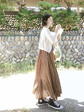 RYOKO  Yuhasaさん（レディース・172cm）の夏コーディネート