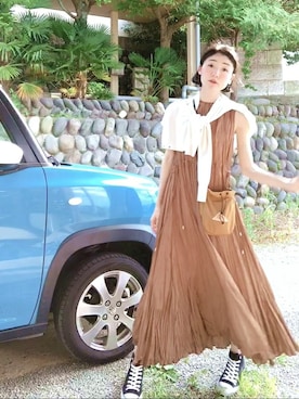 RYOKO  Yuhasaさん（レディース・172cm）の夏コーディネート