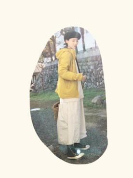 「ARC'TERYX（アークテリクス）のアイテム（その他アウター）」を使った、RYOKO  Yuhasaさん（レディース・172cm）の冬コーディネート