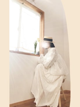 「SINME（シンメ）のアイテム」を使った、RYOKO  Yuhasaさん（レディース・172cm）の冬コーディネート