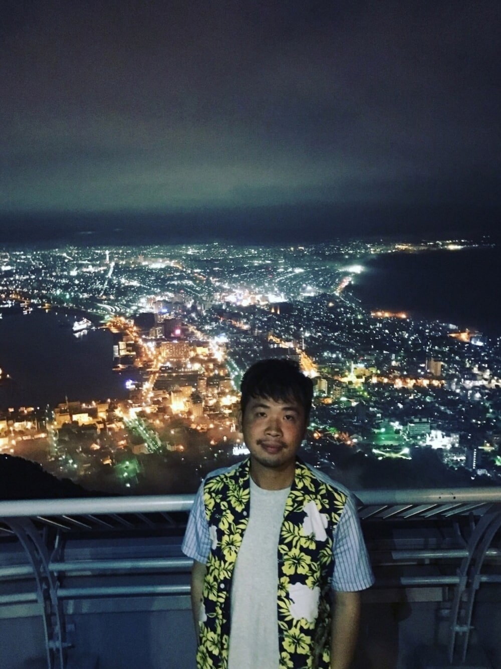 「函館、函館山、hakodate、Comme des Garcons SHIRT」｜「COMME des GARCONS SHIRTのアイテム（シャツ/ブラウス、その他）」を使った、19Jim さん（メンズ・170cm）の夏コーディネートの1枚目の写真