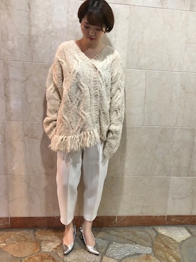 sarinaさん（レディース・159cm）の秋コーディネート