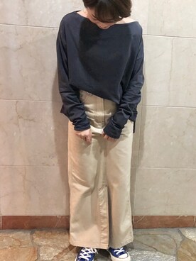 「ゆるずる」｜sarinaさん（レディース・159cm）の秋コーディネート