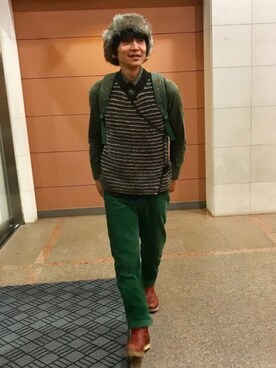 Fukuさん(メンズ・174cm)の冬コーディネート
