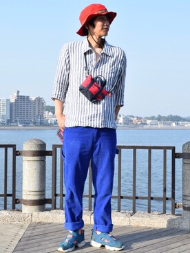 Fukuさん（メンズ・174cm）の春コーディネート