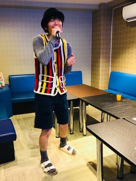 「ネイタルデザイン」｜「アイテム（パンツ）」を使った、Fukuさん（メンズ・174cm）の春コーディネート