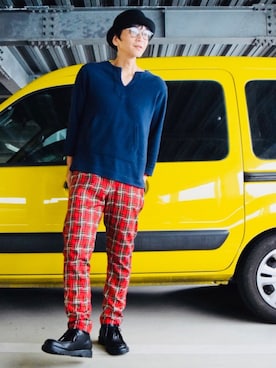 Fukuさん(メンズ・174cm)の春コーディネート