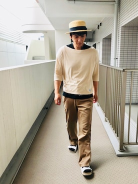 「orcival」｜「アイテム（その他）」を使った、Fukuさん（メンズ・174cm）の夏コーディネート