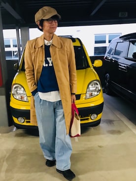 Fukuさん（メンズ・174cm）の冬コーディネート