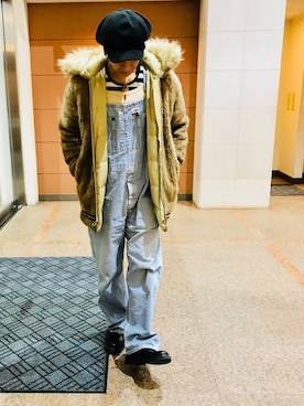 Fukuさん（メンズ・174cm）の冬コーディネート