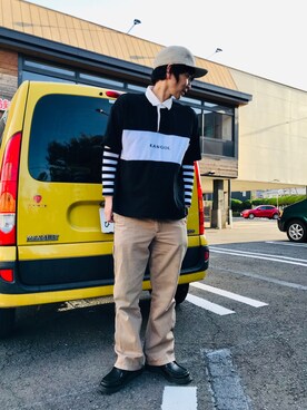 Fukuさん（メンズ・174cm）の春コーディネート