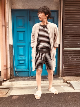 Fukuさん(メンズ・174cm)の夏コーディネート