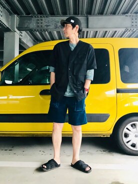 Fukuさん（メンズ・174cm）の夏コーディネート