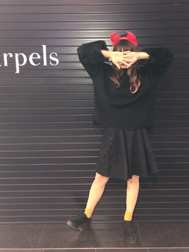 「Trick or Treat」｜🌟MOON🌟さん（レディース・160cm）の秋コーディネート
